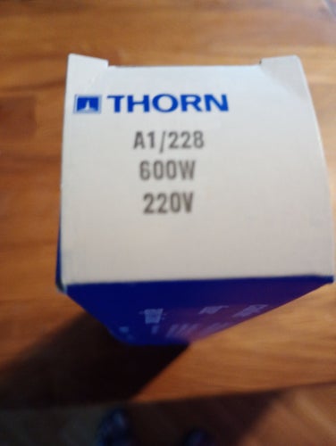 THORN Halogenlampa till film/fotobelysning A1/228 600W 220V