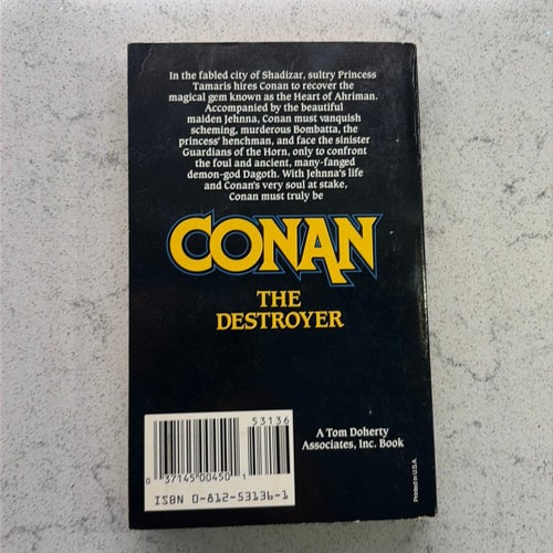 Conan The Destroyer, Conan The Invincible, Conan The Triumphant av Robert Jordan
