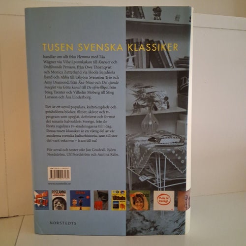 Tusen svenska klassiker av Gradvall, Nordström, Nordström, Rabe, 2009