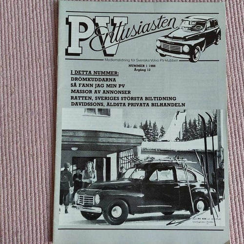 PV Entusiasten Nummer 1 1988