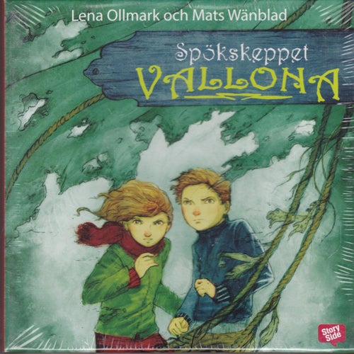 CD Ljudbok / Lena Ollmark & Mats Wänblad / Spökskeppet Vallona / Ny & Inplastad