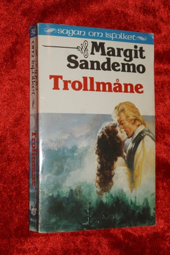POCKET SAGAN OM ISFOLKET av MARGIT SANDEMO Nr 36 titel TROLLMÅNE GOTT SKICK