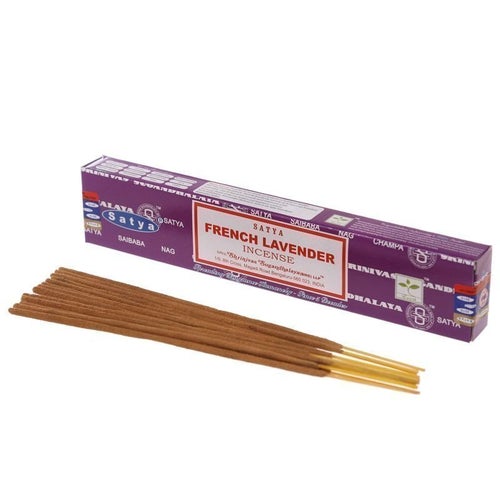 1 x Nag Champa FRENCH LAVENDER - Rökelsepinnar, Incense, Rökelser, Rökelse 15g