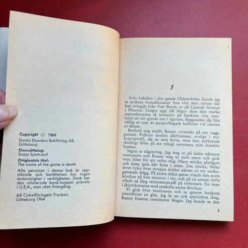 SPELETS NAMN ÄR DÖD Dan J. Marlowe 1964