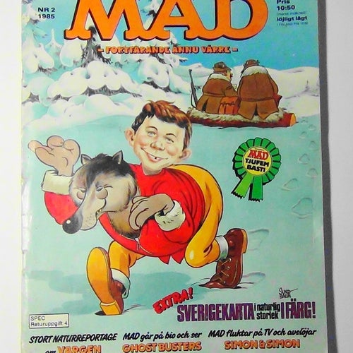 MAD Tidning Nr.2 1985
