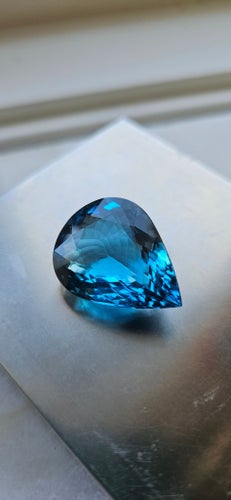 Naturlig London Blå Topas 39.63Ct