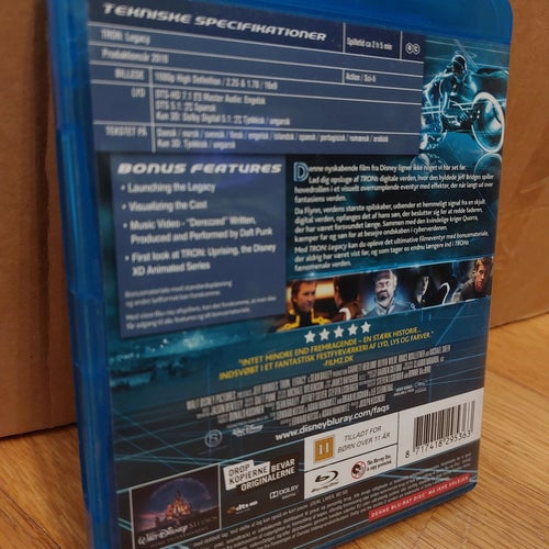 Tron Legacy 3D - blu-ray