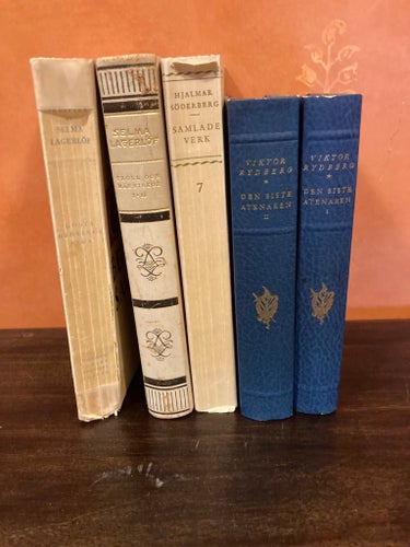 Bokpaket: Hjalmar Söderberg, Selma Lagerlöf, Viktor Rydberg