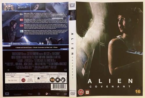 Alien - Covenant DVD (Michael Fassbender, Katherine Waterston)
