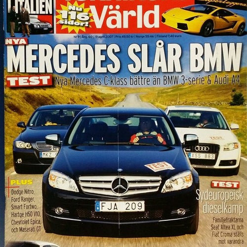 Teknikens Värld nr 9 2007: Smart Fortwo, Peugeot 207 RC, Dodge Nitro, BMW 120i