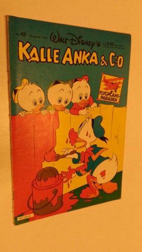 Kalle Anka 1978 nr 42 + Flygplansparaden Klippark Musses dubbeldäckare