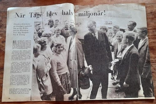 Vecko-Journalen / Nr 24 - 1961 / Tage Erlander / Regalskeppet Vasa mfl...