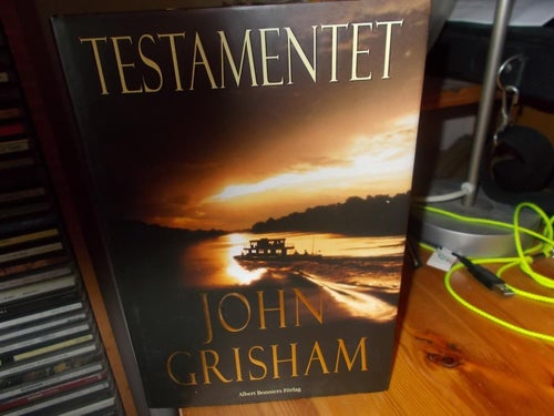 EN BOK JOHN GRISHAM ALBERT BONNIERS FÖRSLAG TESTAMENTET