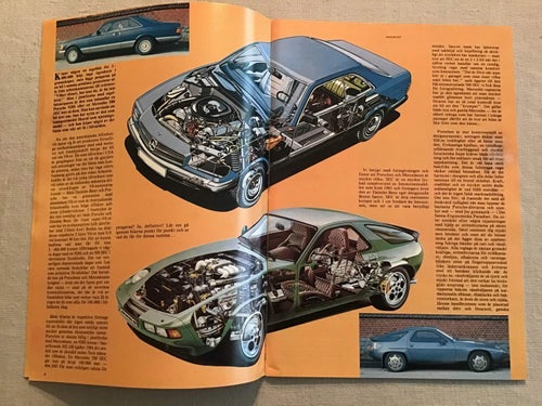AUTOMOBIL NR 5 1984 MERCEDES 500 SEC,PORSCHE 928 S,BENTLEY,LAMBORGHINI JALPA