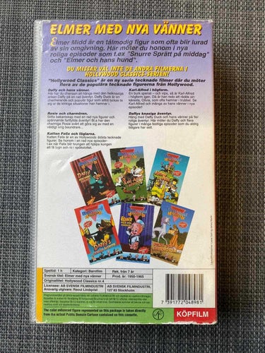 Elmer med nya vänner - VHS