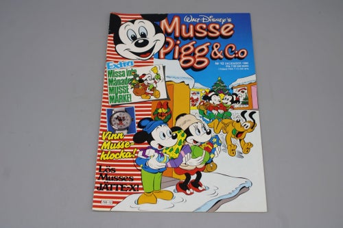 Musse Pigg & Co Nr 12 1986