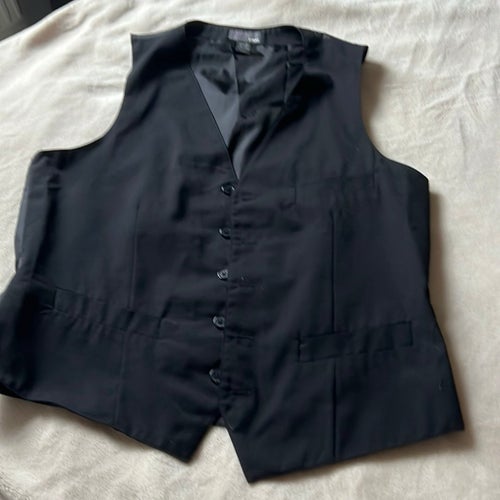 H&M svart väst, storlek 40