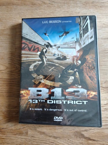 B13 13th District - Luc Besson Ny inplastad