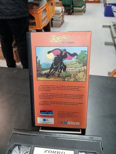 ZORRO OCH TYRANNEN. KÖP VHS