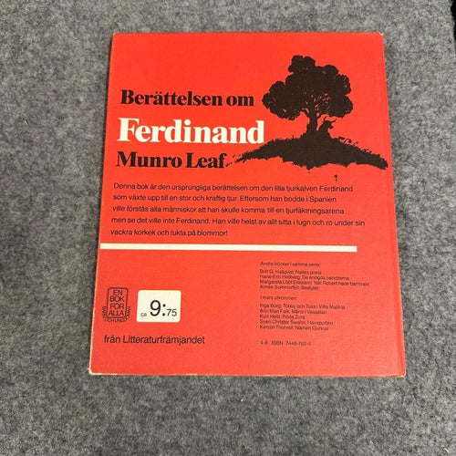 Munro Leaf - Berättelsen om Ferdinand