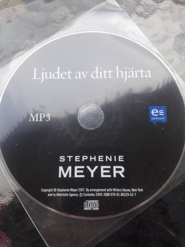 LJUDBOK.....Ljudet av ditt hjärta - Stephenie Meyer (MP3)