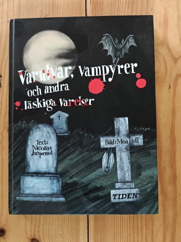 Varulvar, vampyrer och andra läskiga varelser, Nicolas Jacquemot. Förlagsny bok!