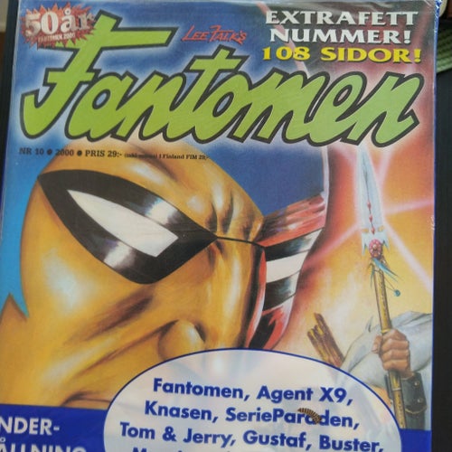 Fantomen - Nr 10 , 2000 ( Inplastad )