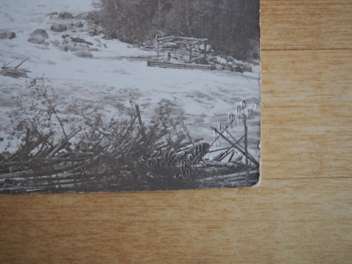 Vagnforsen Faxälven Skrivet 1916