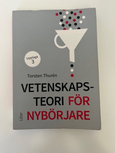 Vetenskapsteori för nybörjare av Torsten Thurén, 2019