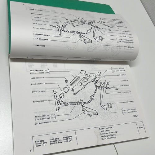 VAZ 2108 KATALOG Reparationshandbok