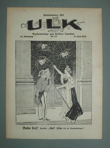 ULK 1918 Nr. 25. Kriegsnummer 203.