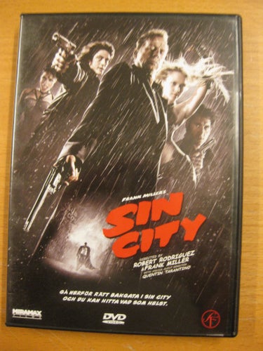 SIN CITY - BRUCE WILLIS, BENICIO DEL TORO M.FL- DVD
