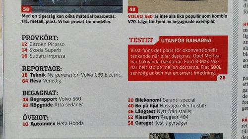 Vi bilägare 9 2013: Opel Meriva 1,4 Turbo, Fiat 500L, Ford B-Max 1,0 100 hk