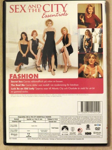 Sex and the City Essentials Fashion DVD