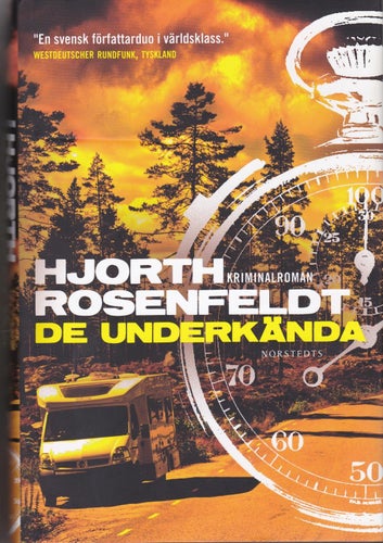Hjorth & Rosenfeldt / De Underkända / Sebastian Bergman 5 / Inb. / Nära nyskick