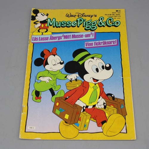 Musse Pigg & Co Nr 3 1984