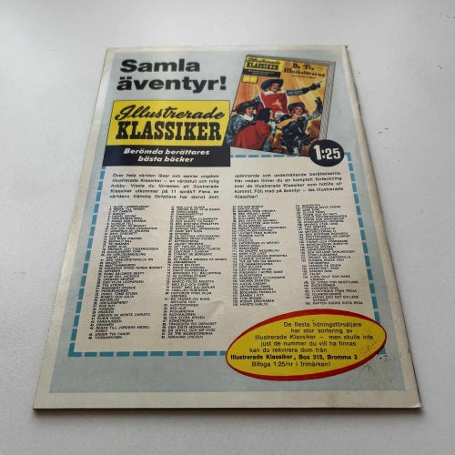 Illustrerade klassiker nr 96, toppex! VF