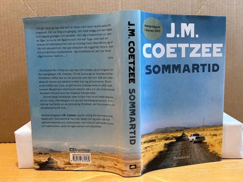 Sommartid av J M Coetzee, bok, Very fine plus