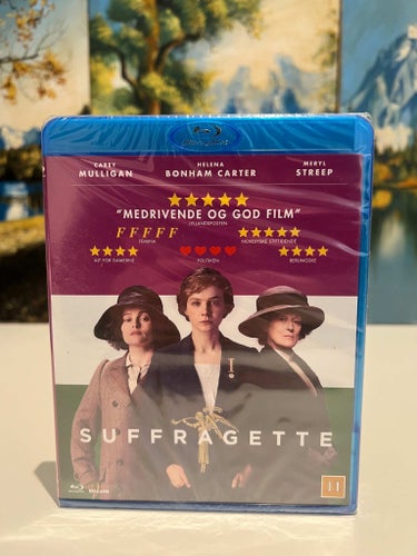 Suffragette (2015) | Meryl Streep | Blu-ray | Ny (Dansk utgåva)