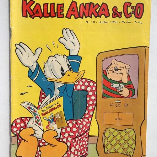 Kalle Anka - 1953:10. VG