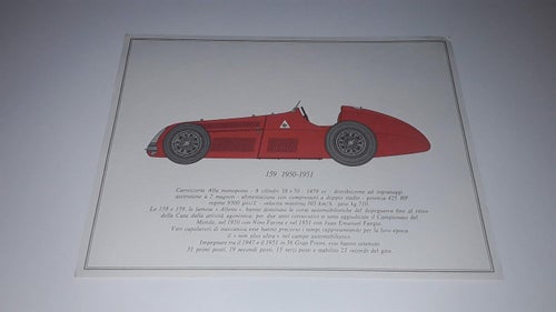 Alfa Romeo 159 1950-1951 2 sidor