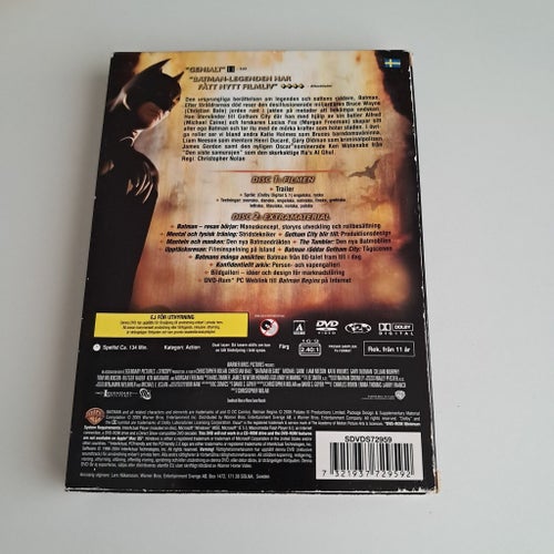 Batman Begins - Specialutgåva (2-disc)