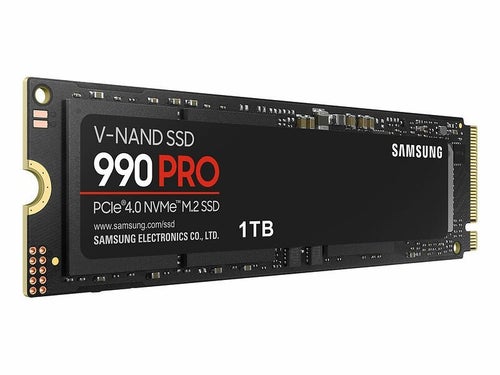 Samsung 990 PRO M.2 NVMe SSD 1TB med be quiet! MC1 kylare (PS5 kompatibel)