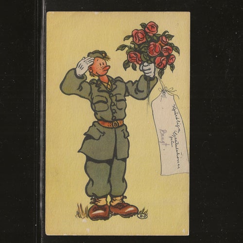 91:an med rosor.