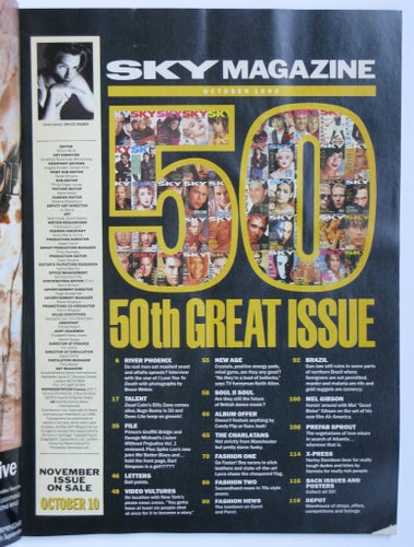 Sky Magazine Nr 10 1990 – River Phoenix