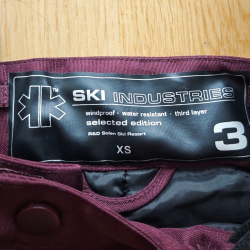 Ski Industries mörklila skidbyxor – Helt oanvända! (Stl XS)