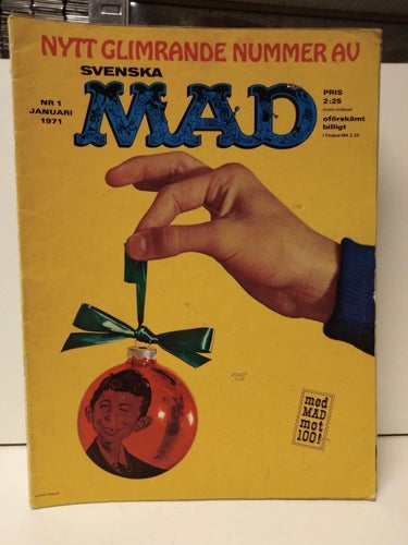 Svenska Mad 1971 nr 1. Fine