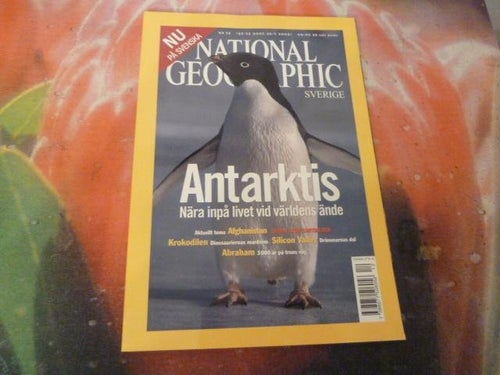 NATIONAL GEOGRAPHIC, NR 12-2001, TIDNING, PÅ SVENSKA, ANTARKTIS