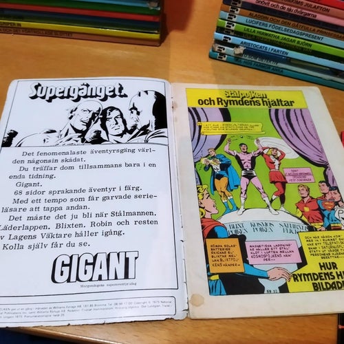 Stålpojken 1975 nr 4. Good plus