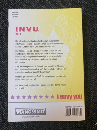 Kang Won Kim - I.N.V.U. - i envy u del 3 - Manga